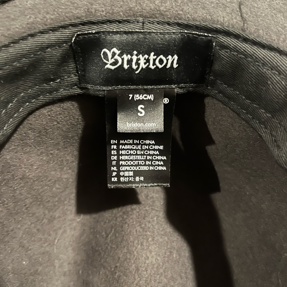Brixton Men's Field Wide Brim Fedora Hat - Picture 3 of 4